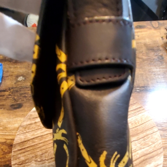 Longchamp Vintage Leather crossbody bag - Picture 4 of 7